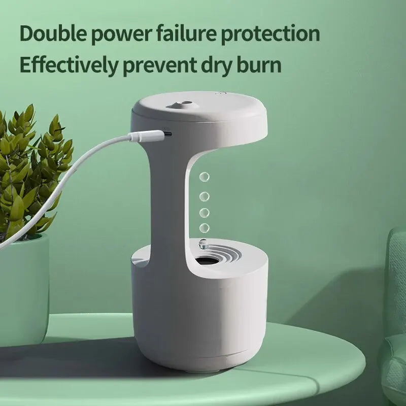 Water Droplet Anti-Gravity Humidifier